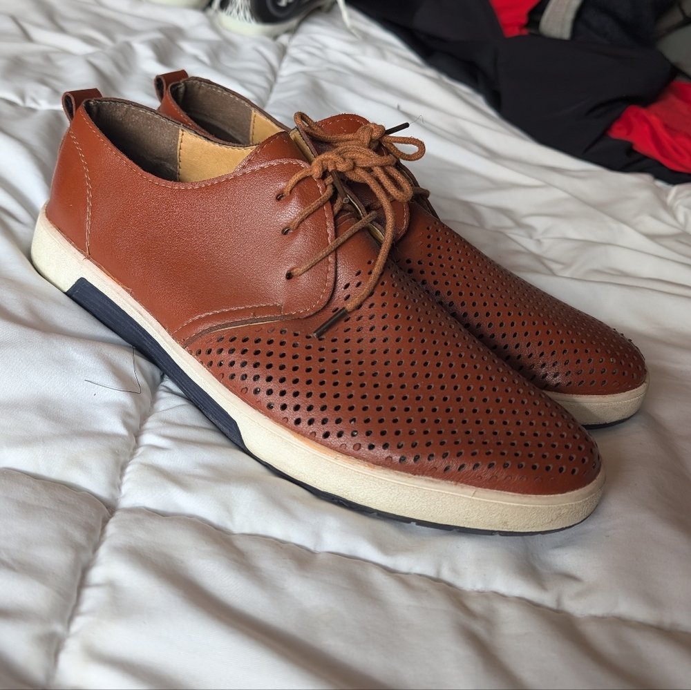 Comfy light dress shoes